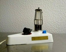 Lampe de bureau vintage années 50 URSS lampe de mineur souvenir. Rare!!!