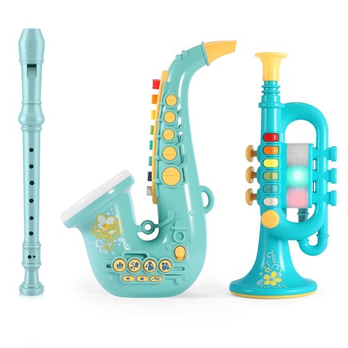 Set toy saxophone kids - of,