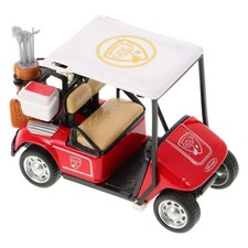  Golf Cart Decorations Cake Toppers Voiturette Miniature Jouet Modèle