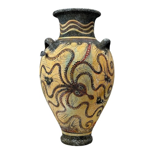 Vase minoen poterie peinture