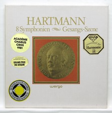 KUBELIK LEITNER MACAL RIEGER - HARTMANN 8 symphonies WERGO 5xLPs box NM