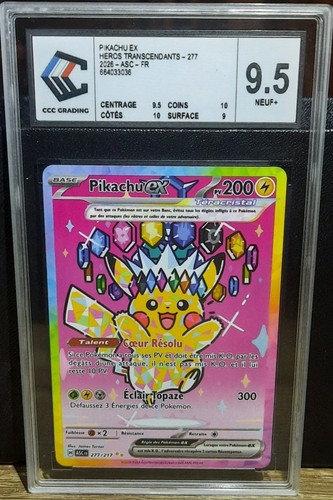 Carte pokémon pikachu 277 - pokémon,