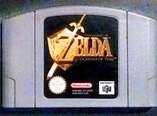 The legend of Zelda Ocarina of time Nintendo 64, sans sa boite, ni notice. 