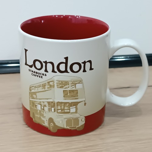 Starbucks mug londres bus - starbucks,