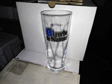 Lot 6 verres à bière blanche