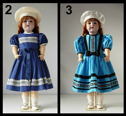 Robe poupée ancienne - robe,