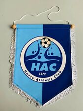 HAC Le Havre grand fanion vintage football foot pennant wimpel 30cm x 24cm
