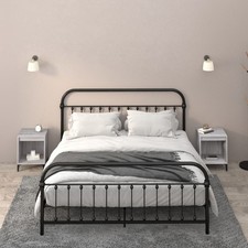 2x Tables de Chevet Gris