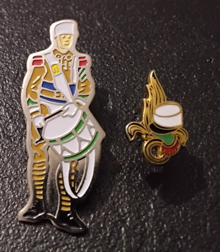 Pin lot 2 armée - de,