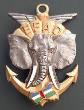 Insigne EFAO BOUAR ÉLÉPHANT ASSISTANCE OPÉRATIONNELLE EMAIL FIA Légion Para Cdo