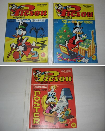 Picsou magazine 59 60 - picsou, 57,59,60