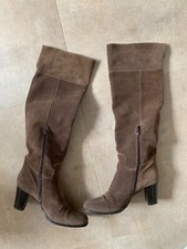 Botte en daim marron Valroy Taille 36 1/2