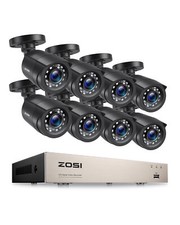 ZOSI H.265+ DVR 1080P Caméra
