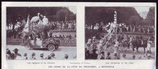1932  --  SUISSE   LES CHARS DE LA FETE DU PRINTEMPS A MONTREUX  W715