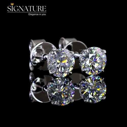 1ct round shape - 1ct, stud