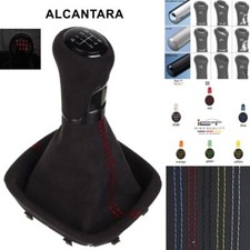 ICT Pommeau levier pour VW GOLF 5 6 EOS Scirocco Alcantara illuminé A17