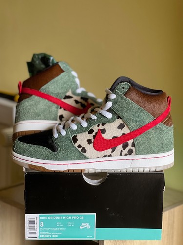 2019 nike dunk high - nike, dog