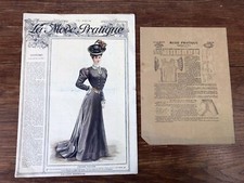 Revue LA MODE PRATIQUE illustrée 1906 # 21 + PATRON / Original PATTERN