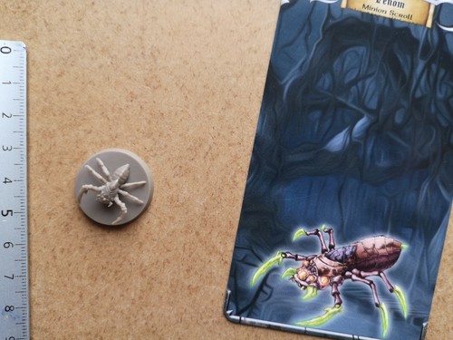 Venom minion miniature - minion, miniature+card