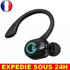  Écouteur Bluetooth Sans Fil  5.2 Micro Suppression Bruit (Venir En Message)