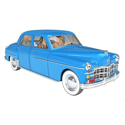 Tintin collectible car la - tintin, car,