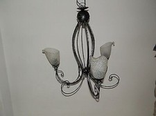 Lustre Fer Forgé À 3