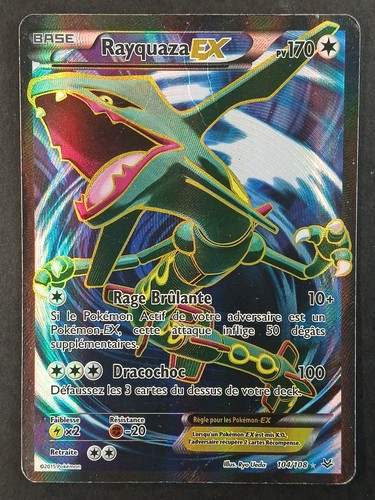 Carte pokémon rayquaza ex - pokémon,