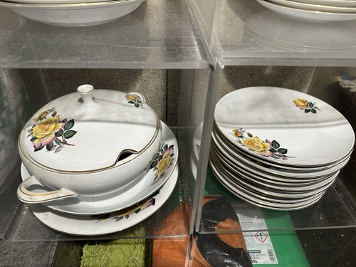Service vaisselle vintage