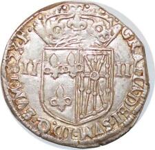 T3724 RARE Louis XIII 1/4