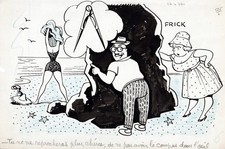 Strand Érotique Cercle Compas