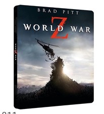 World War Z - Combo 3D + Blu-Ray + DVD-Version Longue inédite Steelbook - TBE