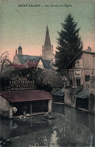 Cpa saint calais - cpa, les