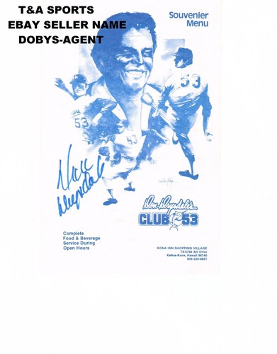 Don drysdale signed - drysdale,
