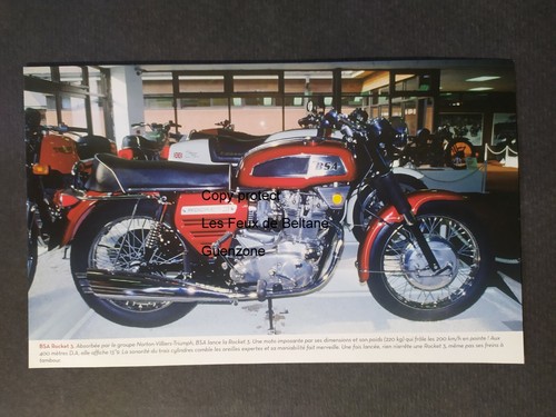 Bsa rocket moto photo - bsa,