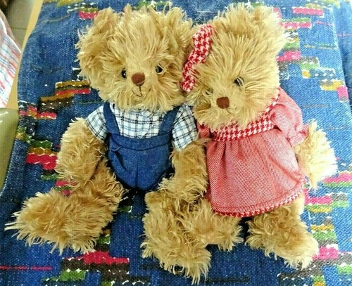 Couple peluche ours - gb/,