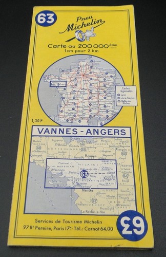 Ancienne carte routière - carte,