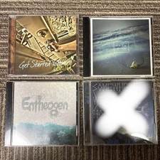 Lot CD Enth 4 albums ramassés ensemble Never Let Go Entheogen état d'usage