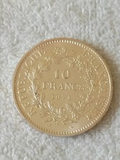 Pièce en argent - 10 francs Hercule - 1971