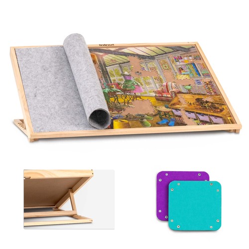 Planche puzzle inclinable - de,