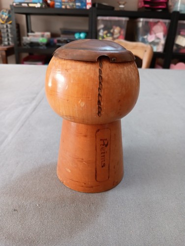 Pot bois tabatière en - bois,
