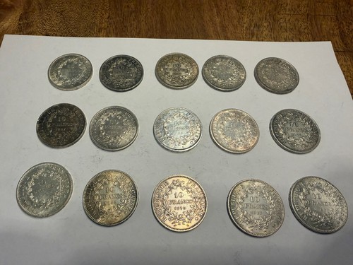Pièces 10 francs - de,