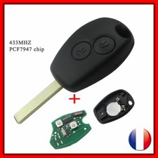 CLE ELECTRONIQUE TRANSPONDEUR Pcf7947 COMPATIBLE CLIO 3 KANGOO 2 MODUS TWINGO