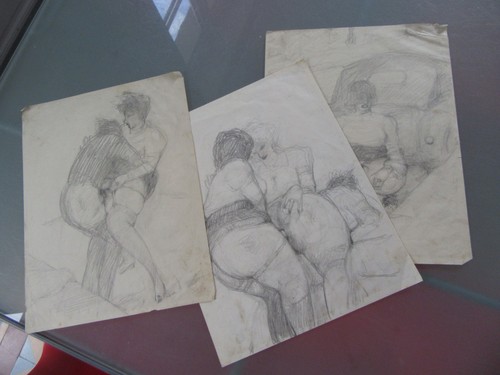 Lot dessins originaux - lot,