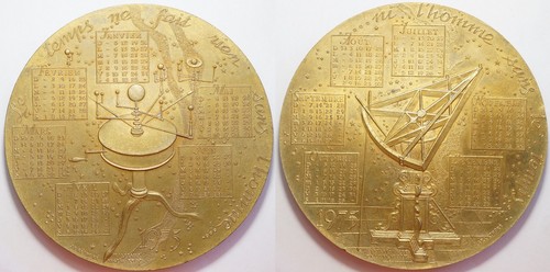 Medaille calendrier mdp - medaille,