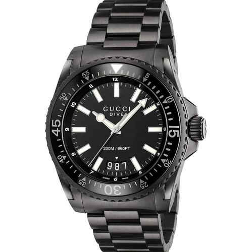 Montre gucci dive - quartz, noir