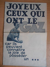 Catalogue dépliant Arthur Martin cuisinières mixtes chauffage  ( ref 1 )