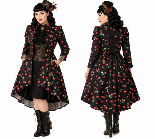 Manteau corset steampunk - corset,