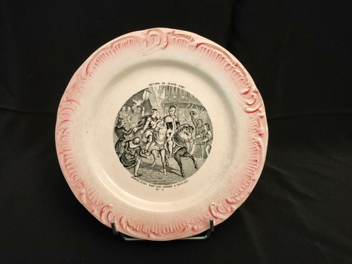 Ancienne assiette parlante - ancienne,