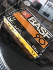 BASF LH 90 Audio Cassette Tape USED 1979 Made in Germany