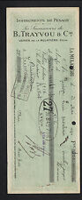 LA MULATIERE (69) USINE de BALANCES & APPAREILS DE PESAGE "B. TRAYVOU" en 1920